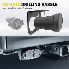 C-Tzu side view with bracket mounted demonstrating secure bumper attachment