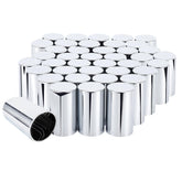 Cabtherlyn front view showing 40-pack chrome lug nut covers, adds professional look