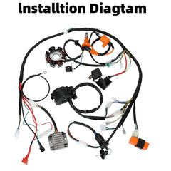 CAFEZAYO 6-pin CDI and starter relay grouped to simplify replacement and testing