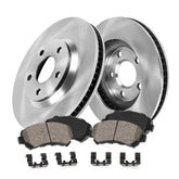 Callahan BRAKE PARTS front packaging showing kit contents and fitment guarantee