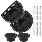 Calvana front-facing vent cover showing mounting face and airflow benefit