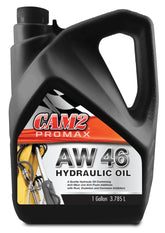 CAM2 Promax AW 46 front label showing product name and one-gallon container, clear identification benefit