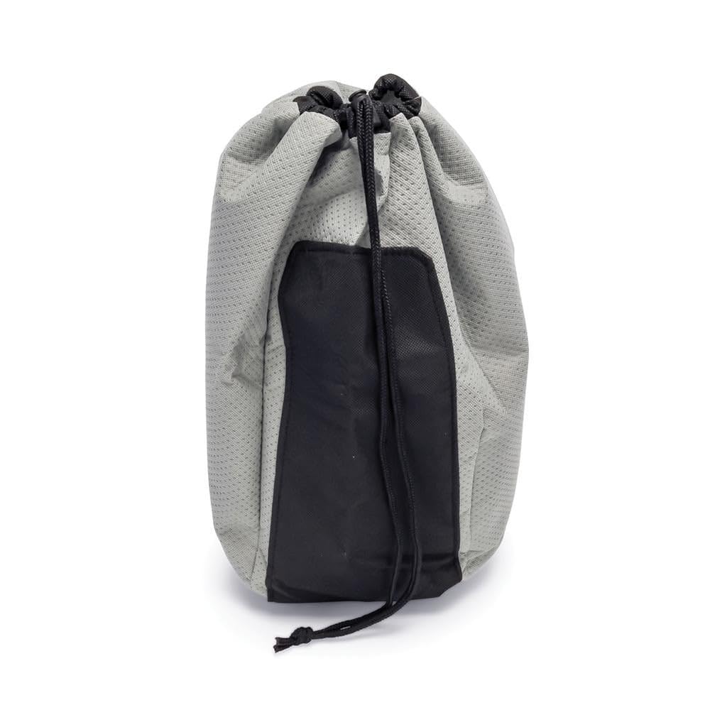 Camco front view of jack cover showing fit and protection benefit