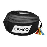 Camco front view of storage bag showing compact RV-ready design and easy access