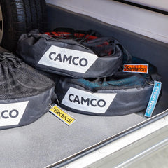 Camco mesh top close-up showing breathable ventilation to reduce moisture