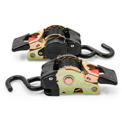 Camco ratcheting mechanism close-up demonstrating smooth tension control and easy adjustment