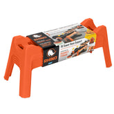 Camco Rhino front view showing five supports and easy setup benefit