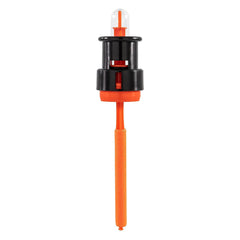 Camco Rhino gauge close-up threads showing 3/4-11.5 NH fit for universal compatibility