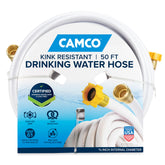 Camco TastePURE front packaging showing product benefits and certification