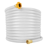 Camco front packaging showing hose length and potable certification benefits