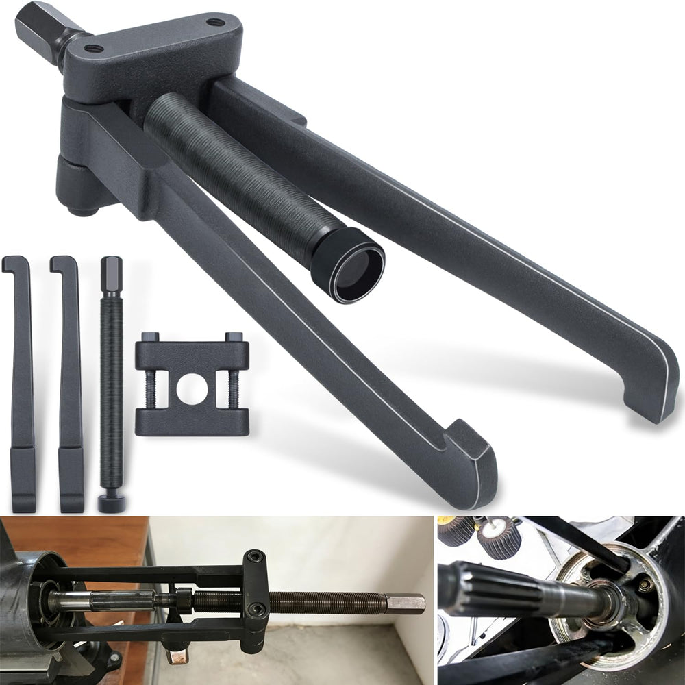 Camoo puller front profile showing compact design and secure grip