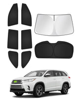 Canvcle front windshield panel showing tailored fit and heat reduction benefit