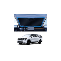 Canvcle front packaging showing full sun shade and brand, clear vehicle-specific fit benefit