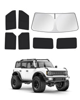 Canvcle front passenger side shade fitted, blocks sun and keeps cabin cooler