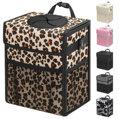 Capolo front view showing closed lid and compact design for neat interior