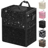 Capolo front view with lid showing tidy sealed storage benefit