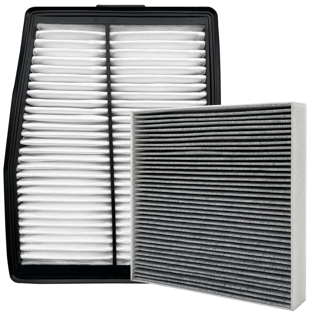 Capume front packaging showing both cabin and engine filters and kit contents