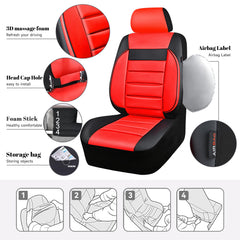 CAR PASS 3D foam back support detail showing added lumbar comfort