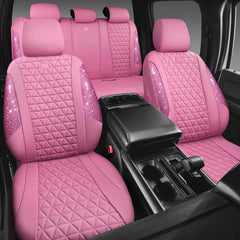 CAR PASS close-up rhinestone detail highlighting sparkling finish and luxury