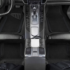 CAR PASS driver heel pad detail showing reinforced wear protection