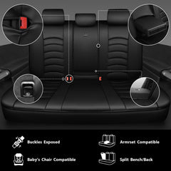 CAR PASS close-up of faux leather texture highlighting breathable, easy-clean surface