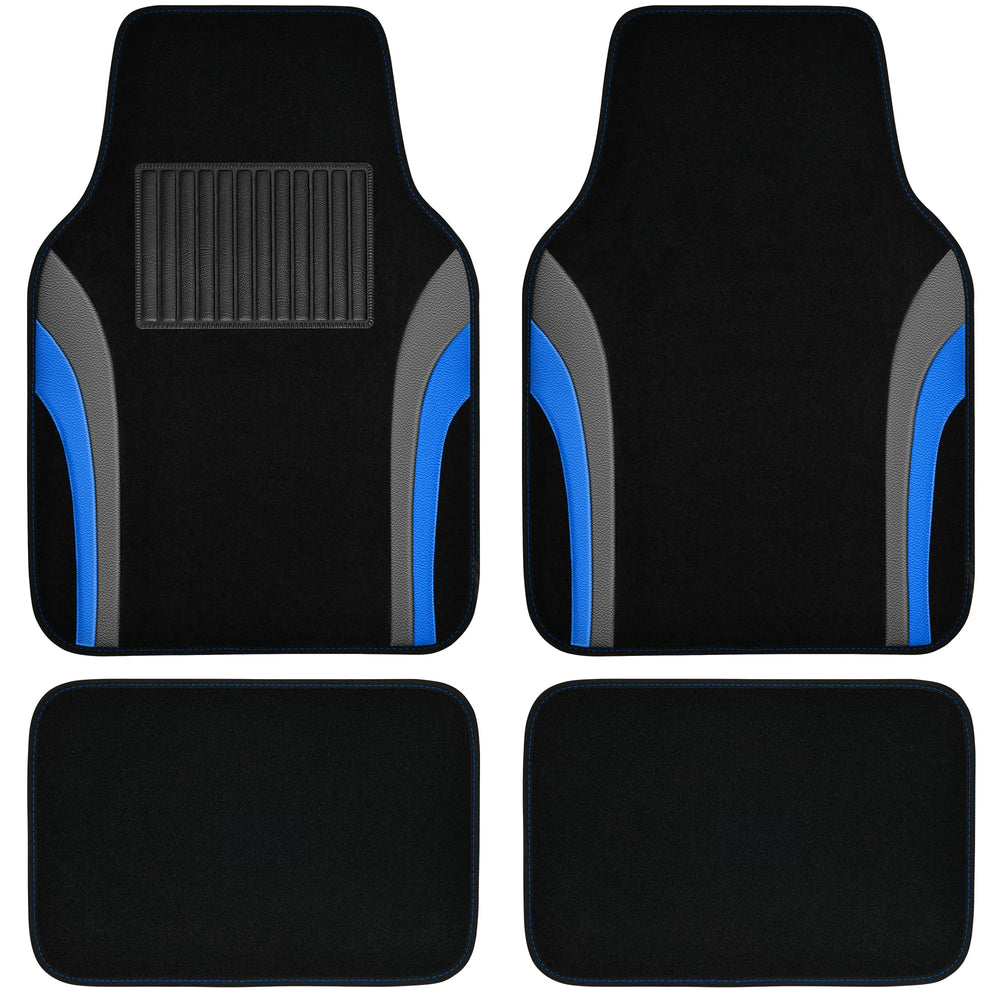 CAR PASS front mat placement showing full coverage and protection