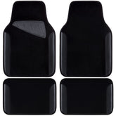 CAR PASS front mat top view showing waterproof faux-leather and sleek look