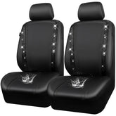 CAR PASS front view of packaged seat covers showing contents and quality
