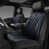 CAR PASS front seat cover installed view showing elegant protection