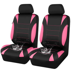 CAR PASS full front seat cover installed showing clean protection and fit