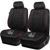 CAR PASS front seat cover full view showing waterproof protection and sleek look