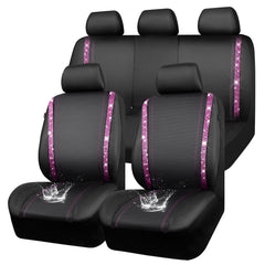 CAR PASS front seat cover full view showing protective, stylish fit