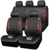 CAR PASS front seat cover full view showing glamorous protection and style