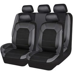 CAR PASS front seat cover full view showing sporty upgrade and neat fit