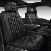 CAR PASS front seat cover full view showing upscale protection and fit