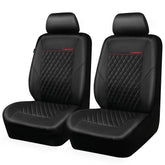 CAR PASS front view of seat covers showing full coverage and luxury look