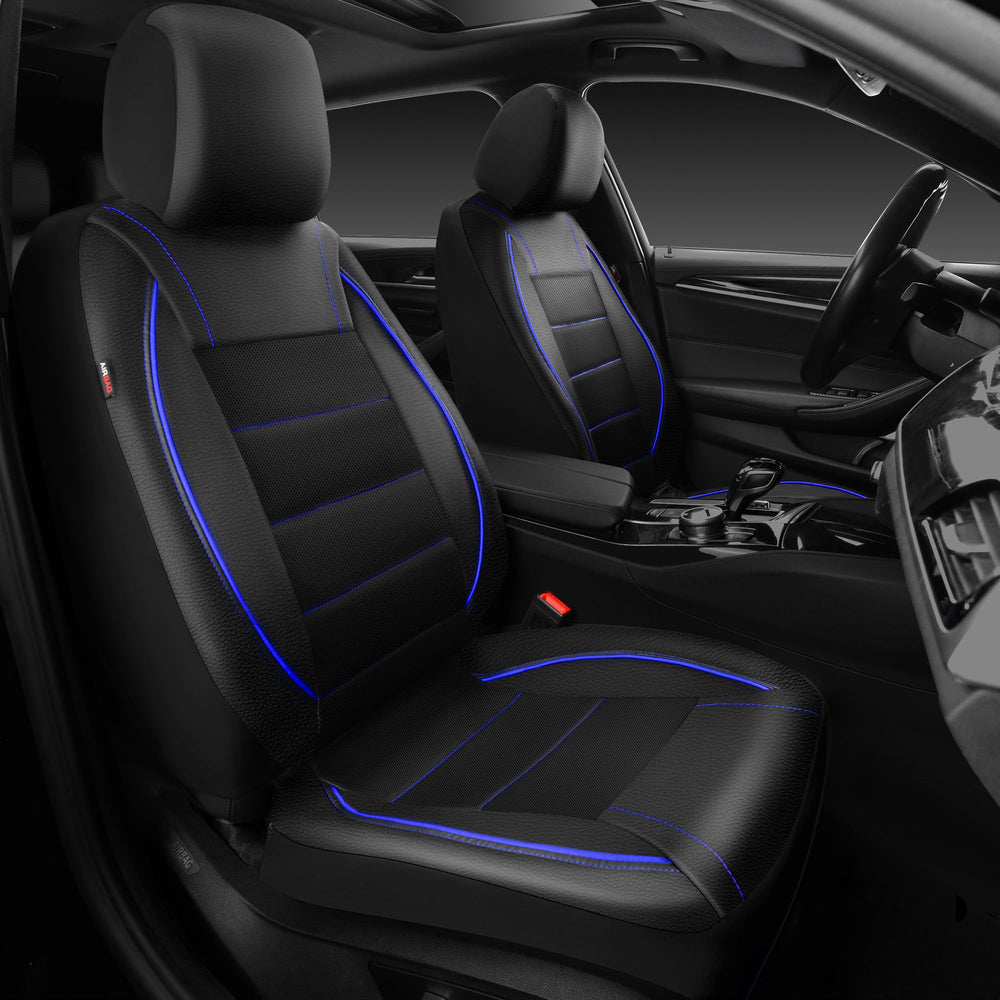 CAR PASS front view of installed covers showing neat fit and refreshed interior