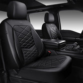 CAR PASS full front seat covers installed showing luxury look and protection
