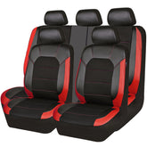 CAR PASS front seat full view showing sporty black and red look and protection
