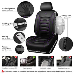 CAR PASS front seat installed in SUV demonstrating universal fit and refined appearance