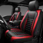 CAR PASS front seat covers in packaging showing contents and benefits