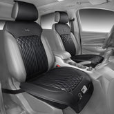 CAR PASS front view showing full seat cover protecting upholstery