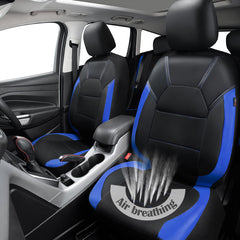 CAR PASS headrest cover detail showing separate piece and easy fit advantage