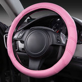 CAR PASS front view of pure pink cover shows sporty look and quick visual update