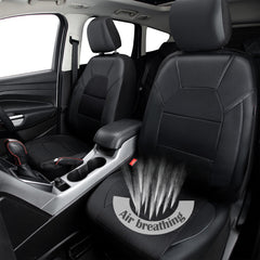 CAR PASS material texture with foam back for comfort and year-round breathability