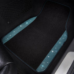 CAR PASS PVC heel pad detail provides pedal-area comfort and anti-slip