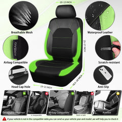 CAR PASS quilted faux leather detail showcasing premium look and durable finish