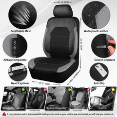 CAR PASS rear backrest cover installed providing cohesive cabin protection