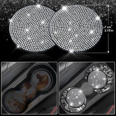 CAR PASS rhinestone close-up shows quality sparkle and shine