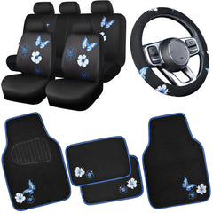 CAR PASS seat covers front view showing full fit and stylish protection